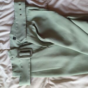 Full Length Sage Green Trousers